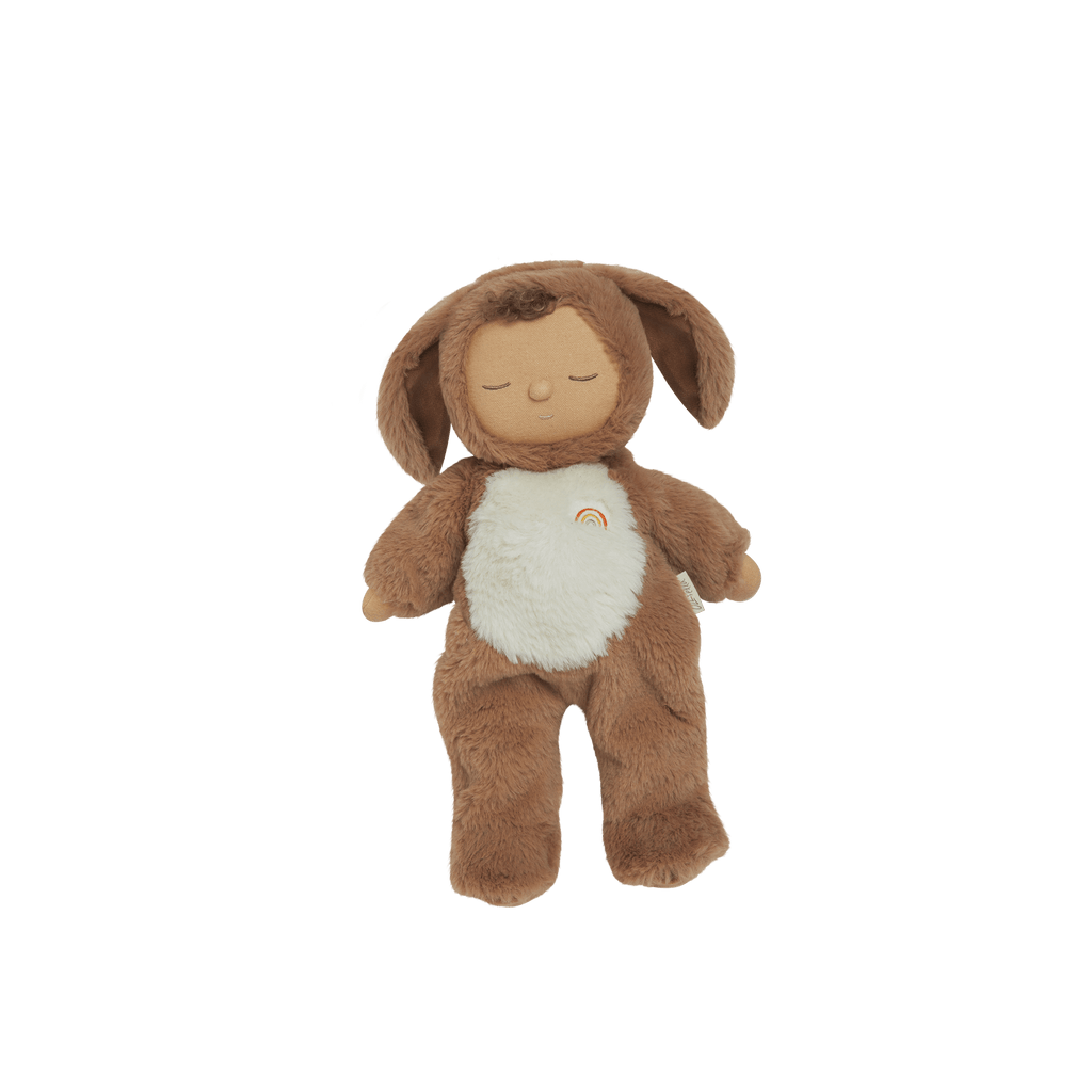 Olli Ella Cozy Dinkum Dog Digby – bambola morbida effetto peluche in tessuto riciclato