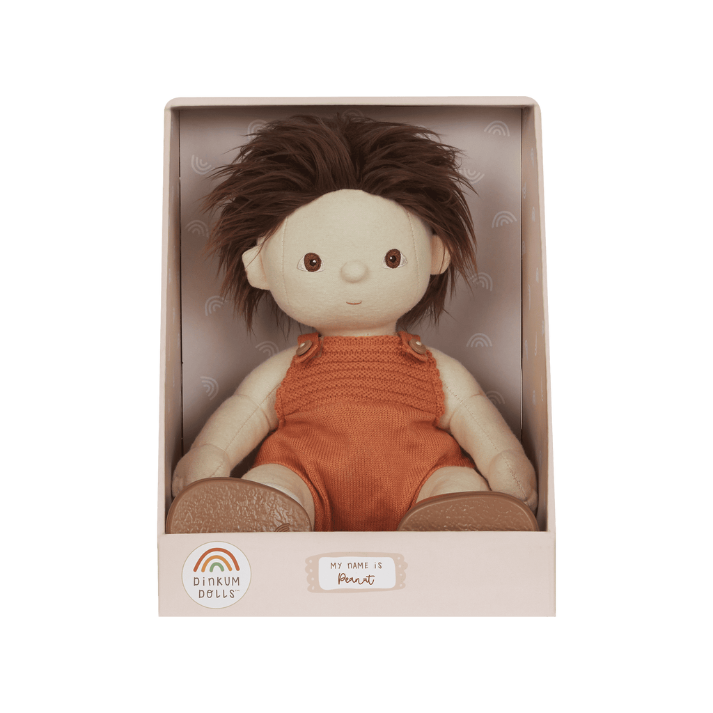 Olli Ella Dinkum Doll Peanut confezionata – idea regalo per bambini 0+